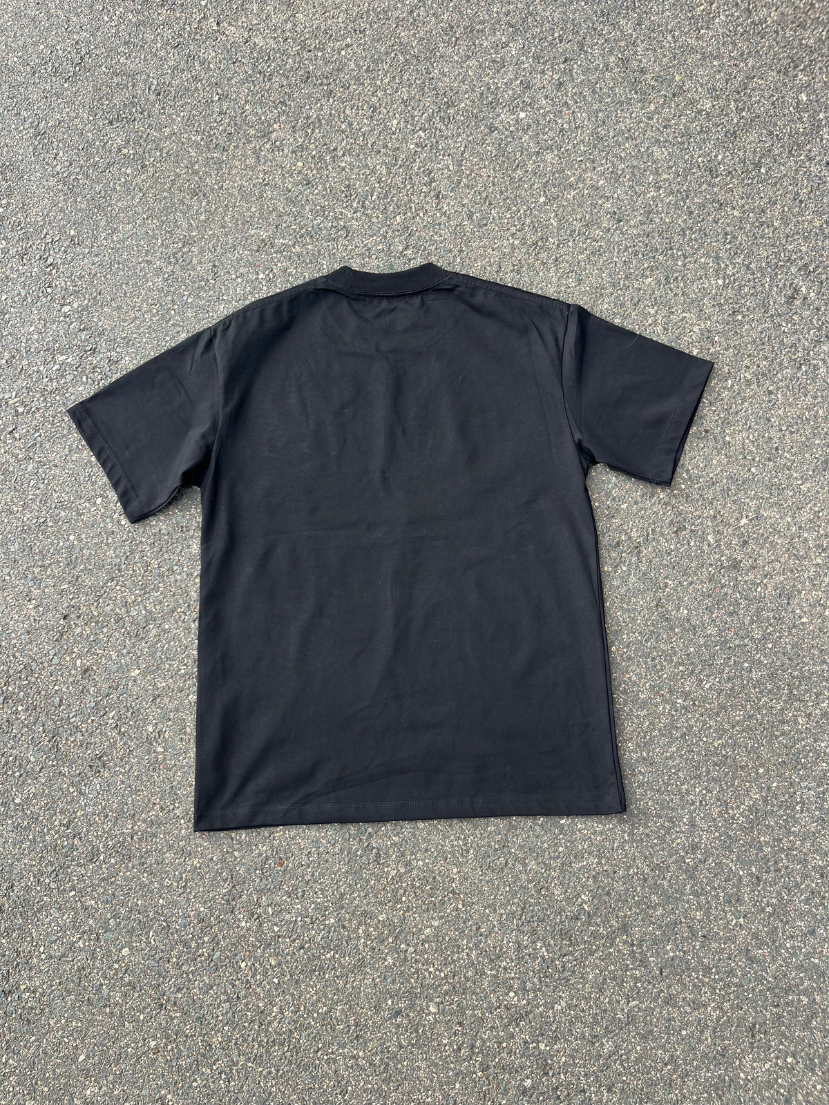 Short Sleeve Oversized Heavyweight T-shirt : Black