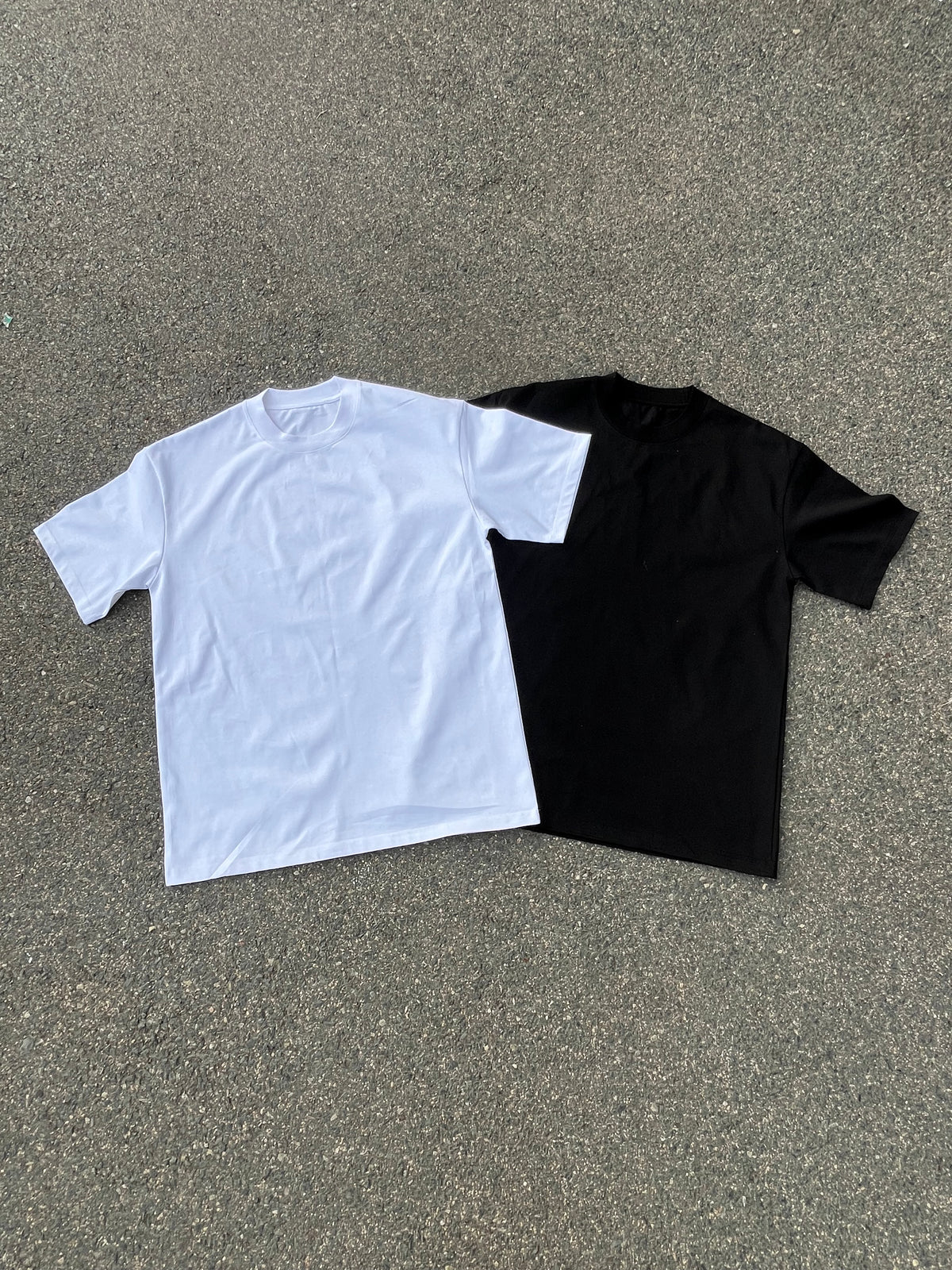 Short Sleeve Oversized Heavyweight T-shirt : Black