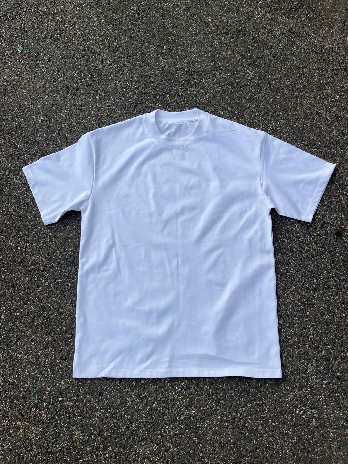 Short Sleeve Oversized Heavyweight T-shirt : Vintage White