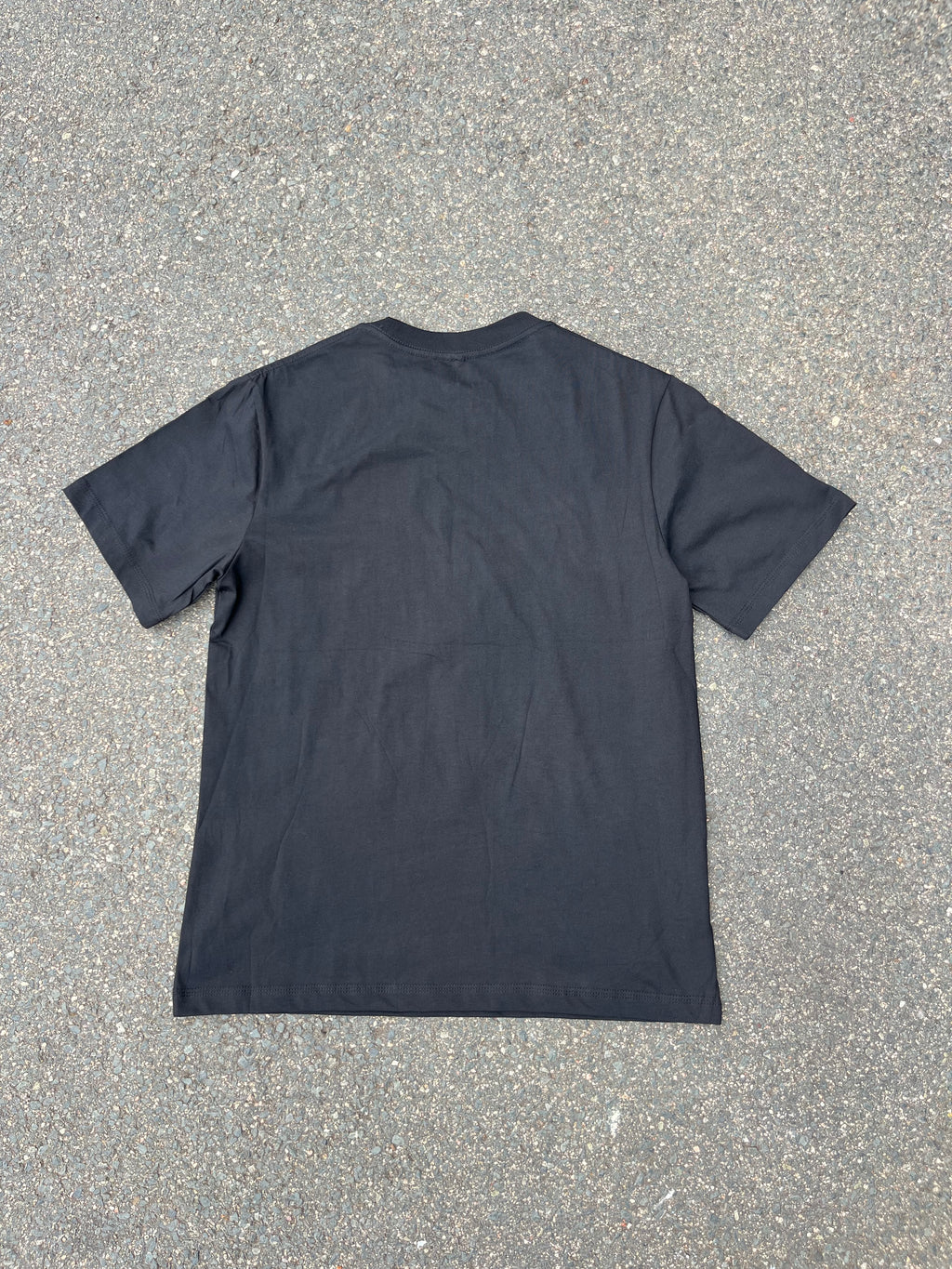 Short Sleeve Regular Midweight T-shirt : Black