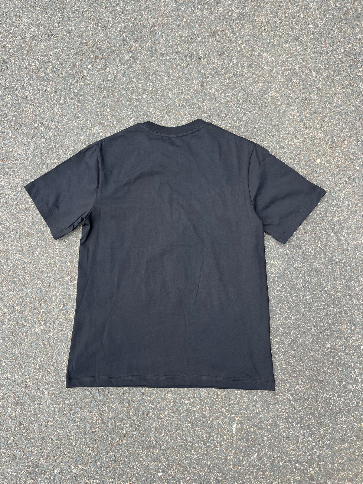 Short Sleeve Regular Midweight T-shirt : Black