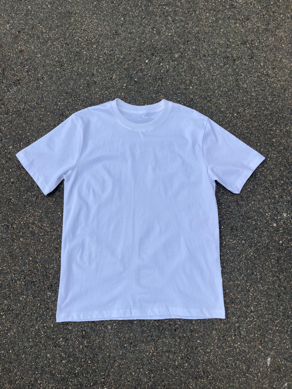 Short Sleeve Regular Midweight T-shirt : White