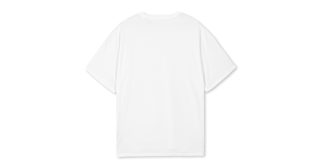 Short Sleeve Oversized Heavyweight T-shirt : White
