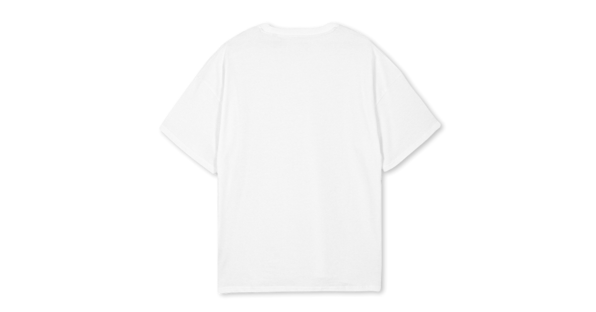 Short Sleeve Oversized Heavyweight T-shirt : White