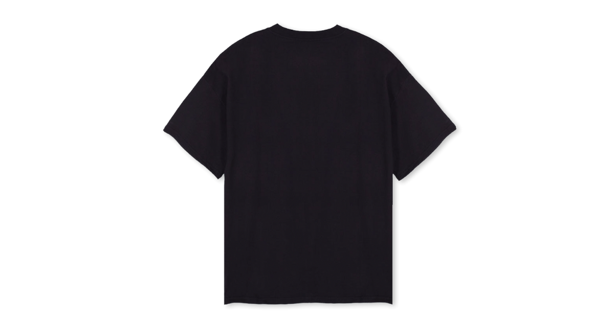 Short Sleeve Oversized Heavyweight T-shirt : Black