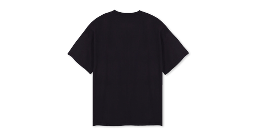 Short Sleeve Oversized Heavyweight T-shirt : Black