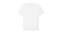 Short Sleeve Regular Midweight T-shirt : White
